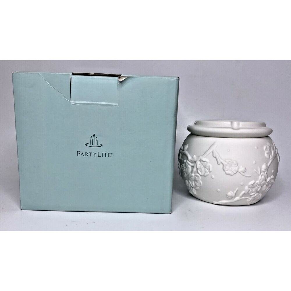 PartyLite Cherry Blossom‎ Fragrance Warmer Retired NIB P13C/P90567